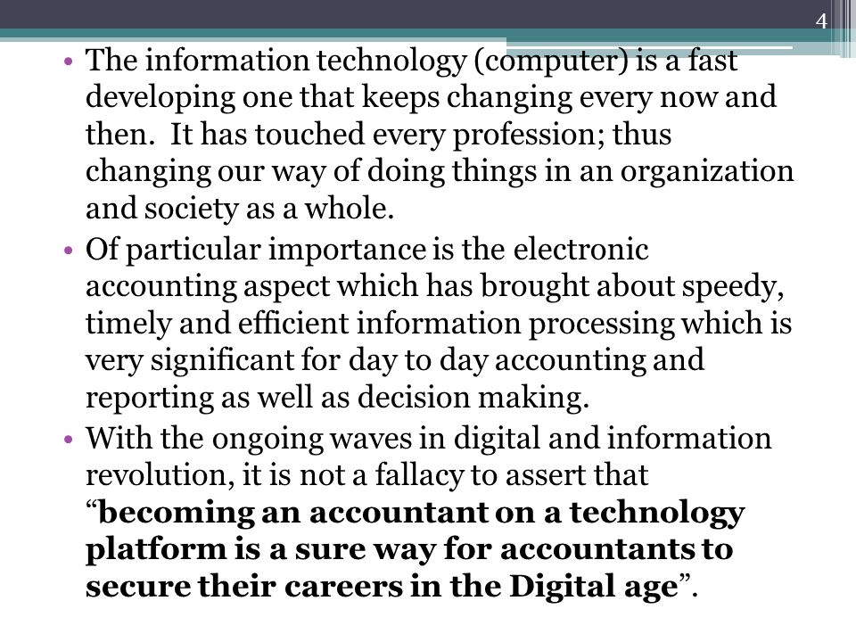 importance of information technology in our society