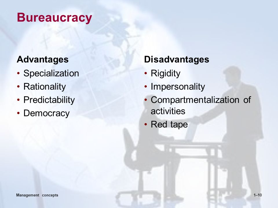 advantages and disadvantages of administrative management approach