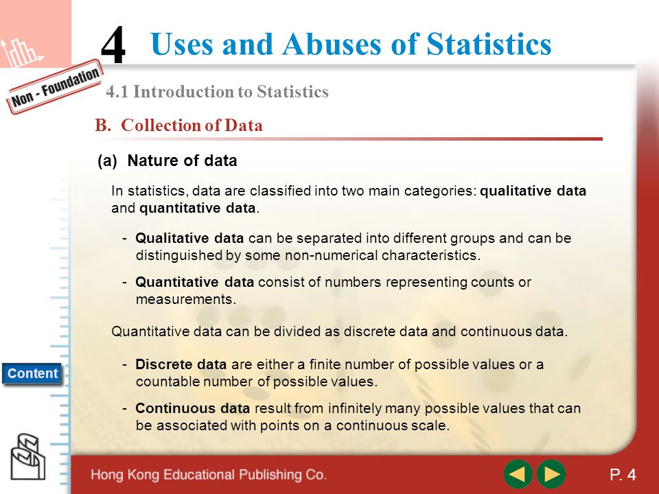 4 Uses and Abuses of Statistics 4.1 Introduction to Statistics - ppt video  online download
