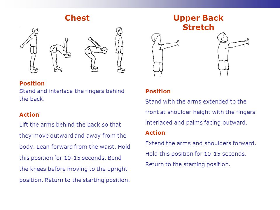 Chest Upper Back Stretch