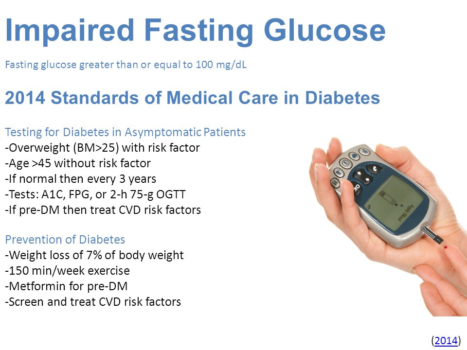 Impaired Fasting Glucose