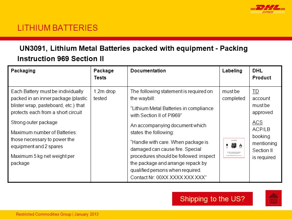 Lithium Batteries Updated According To The Iata Dgr 54th Edition Ppt Download