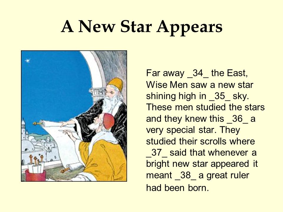 A New Star Appears