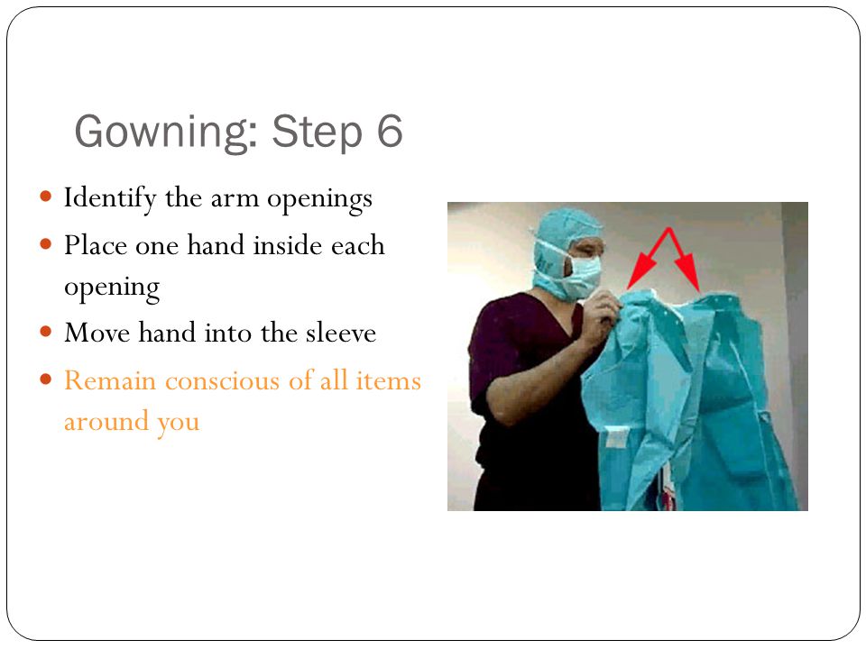 Entering the Sterile Field Scrubbing, Gowning, and Gloving ppt video