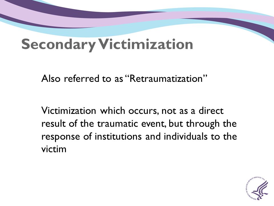 Secondary Victimization