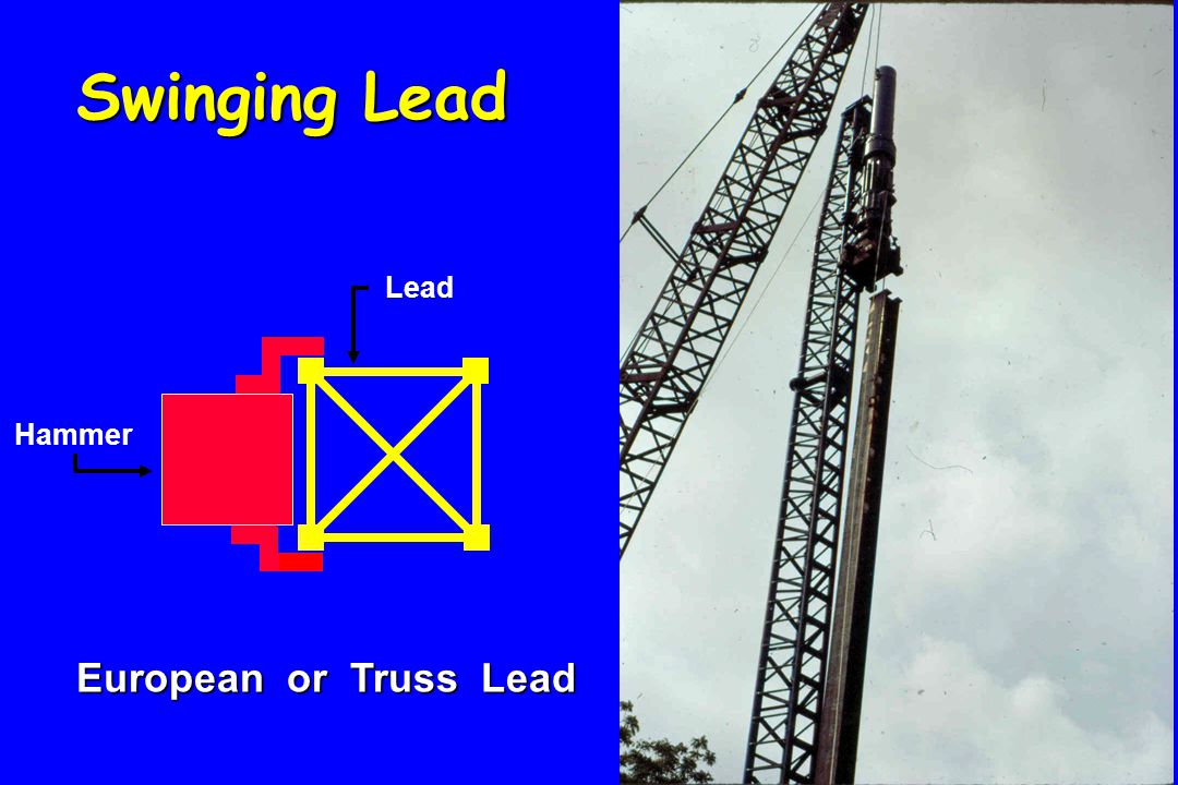 Swinging Lead Lead Hammer European or Truss Lead