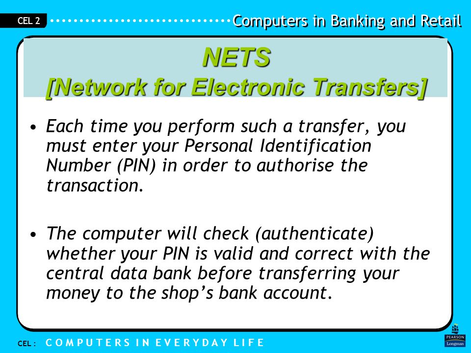 NETS [Network for Electronic Transfers]