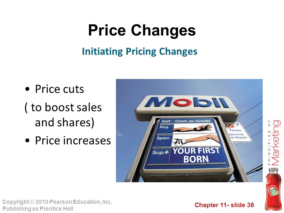 Initiating Pricing Changes