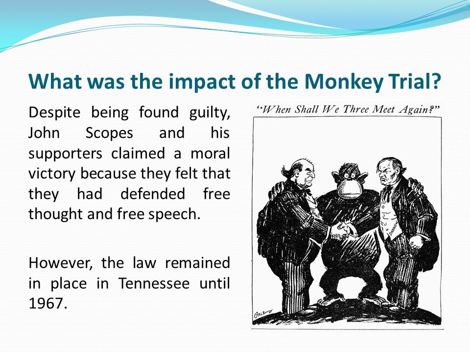 How did the Monkey Scopes Trial show intolerance in 1920s America? - ppt video online download