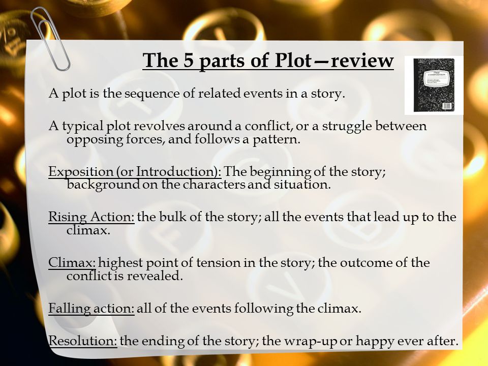 The 5 parts of Plot—review