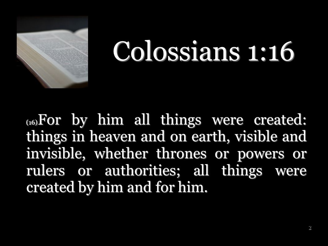 Colossians 1:16