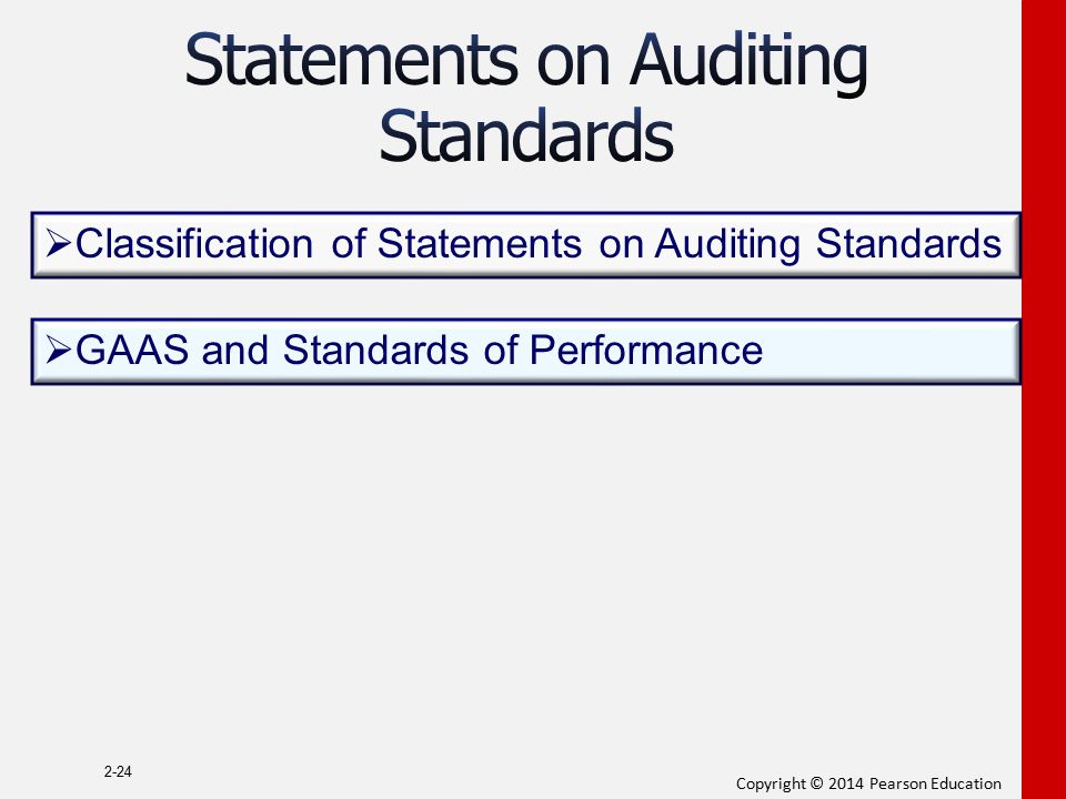 Statements on Auditing Standards