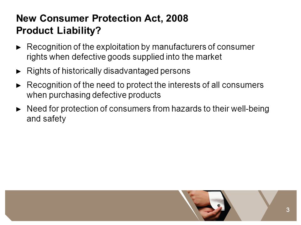 THE CONSUMER PROTECTION ACT - ppt download