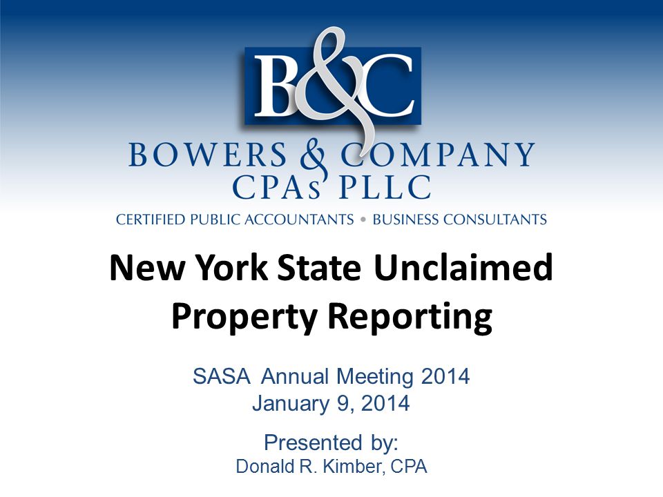Property report