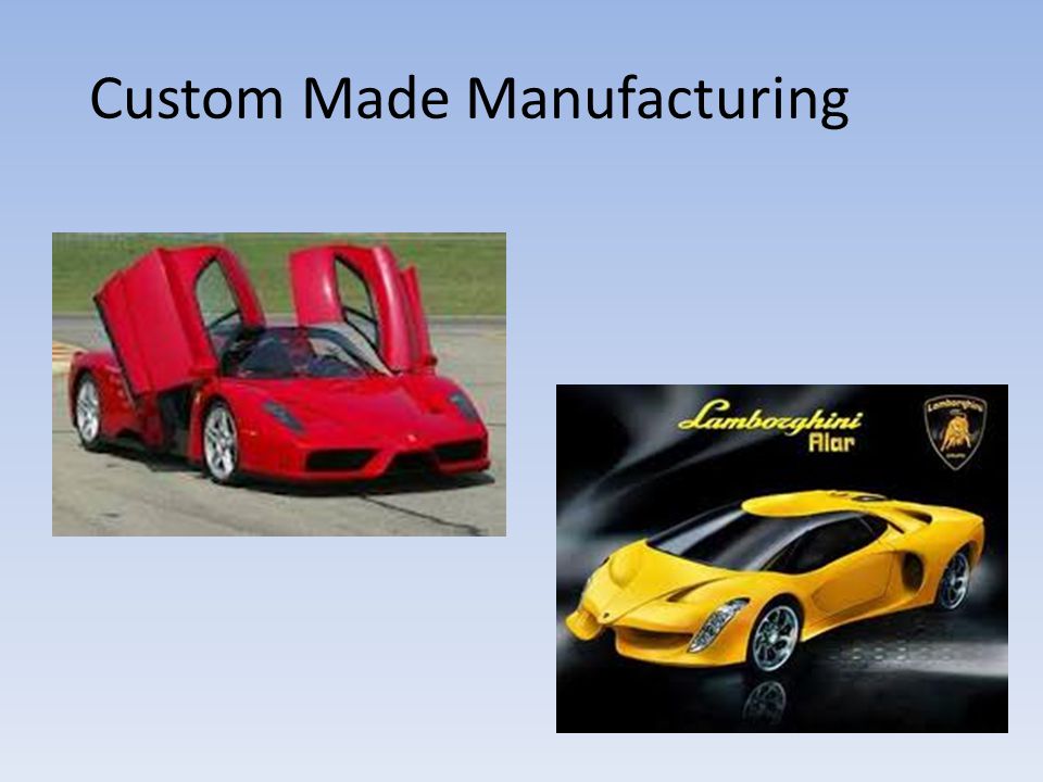 Custom Made Manufacturing