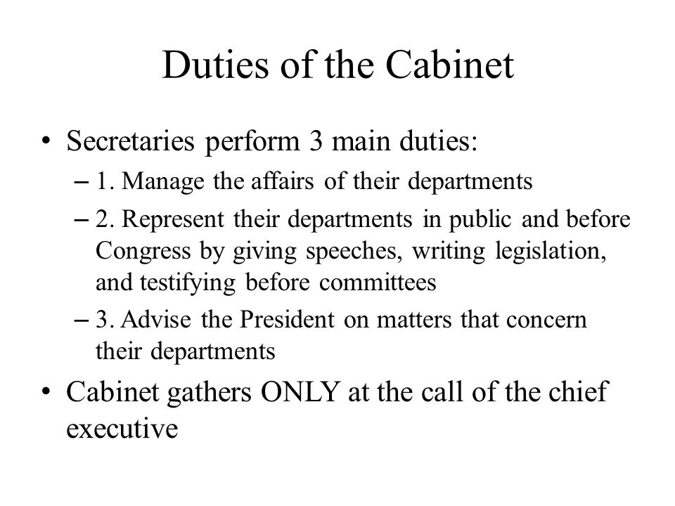 Chapter 11 The Executive Branch Ppt Download