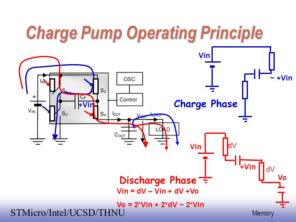 Схема charge pump