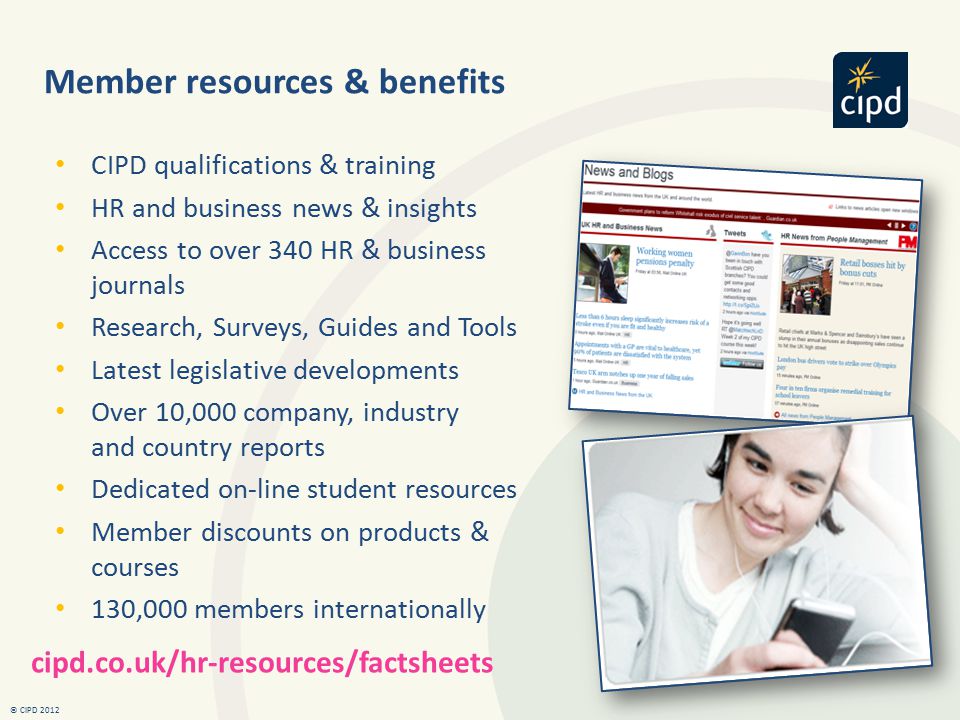 Member resources & benefits