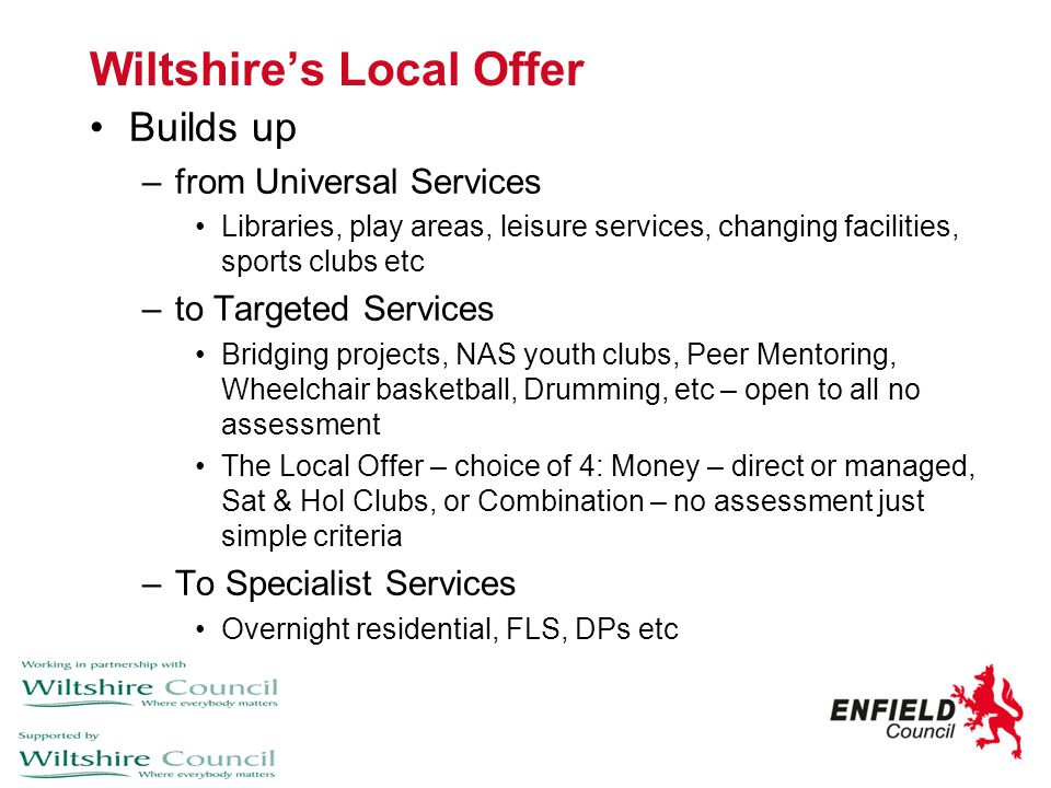 Wiltshire’s Local Offer