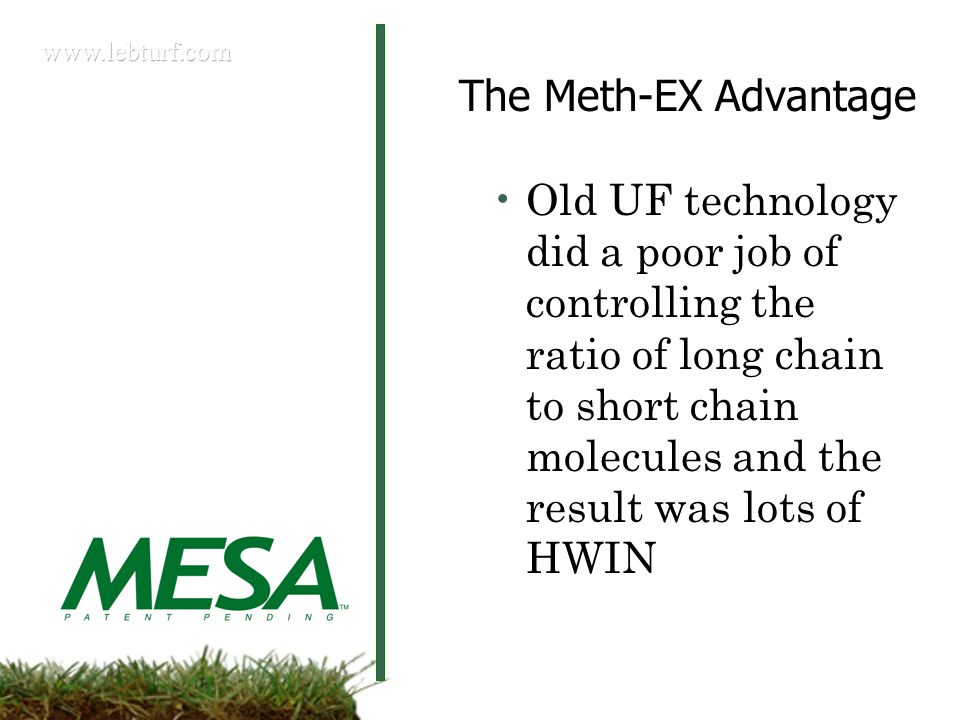 The Meth-EX Advantage