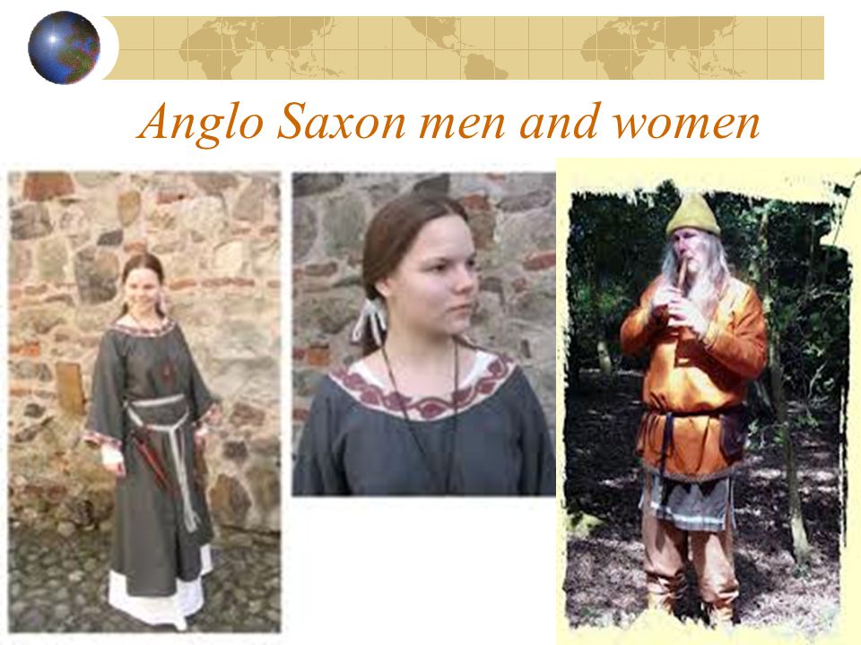 pics Anglo Saxon Man And Woman british literature introduction ppt