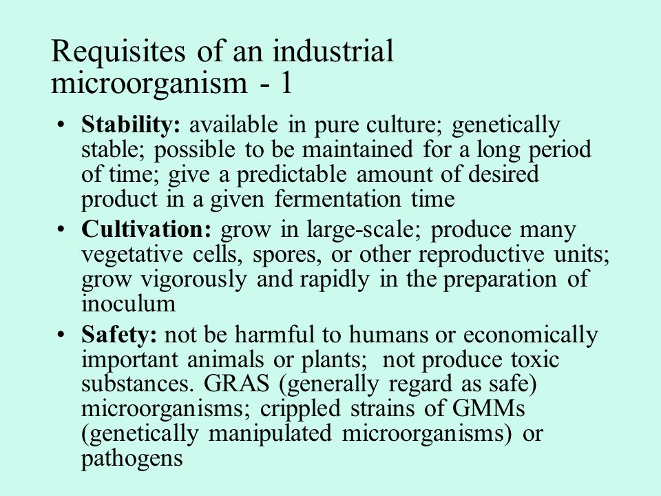 Industrial Microorganisms Ppt Video Online Download