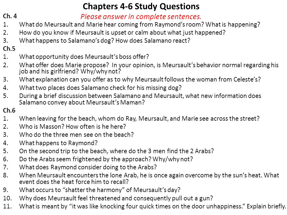 Part I Chapters 1 3 Study Questions Please Write Down The