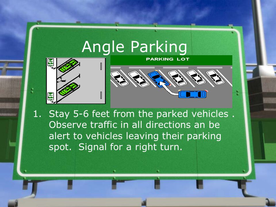 Angle Parking