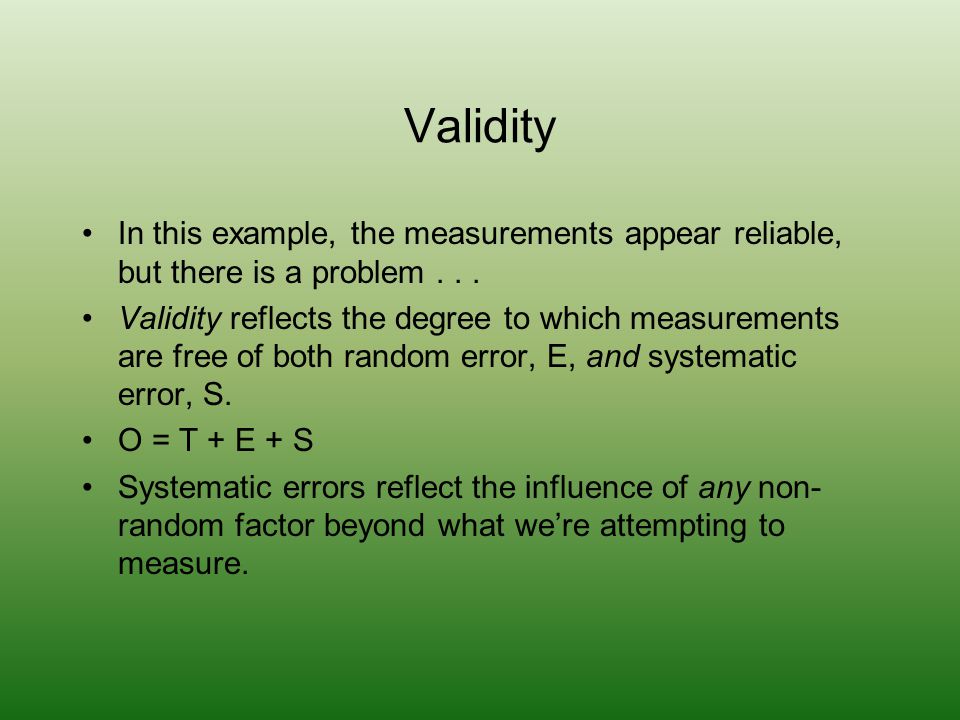 validity examples