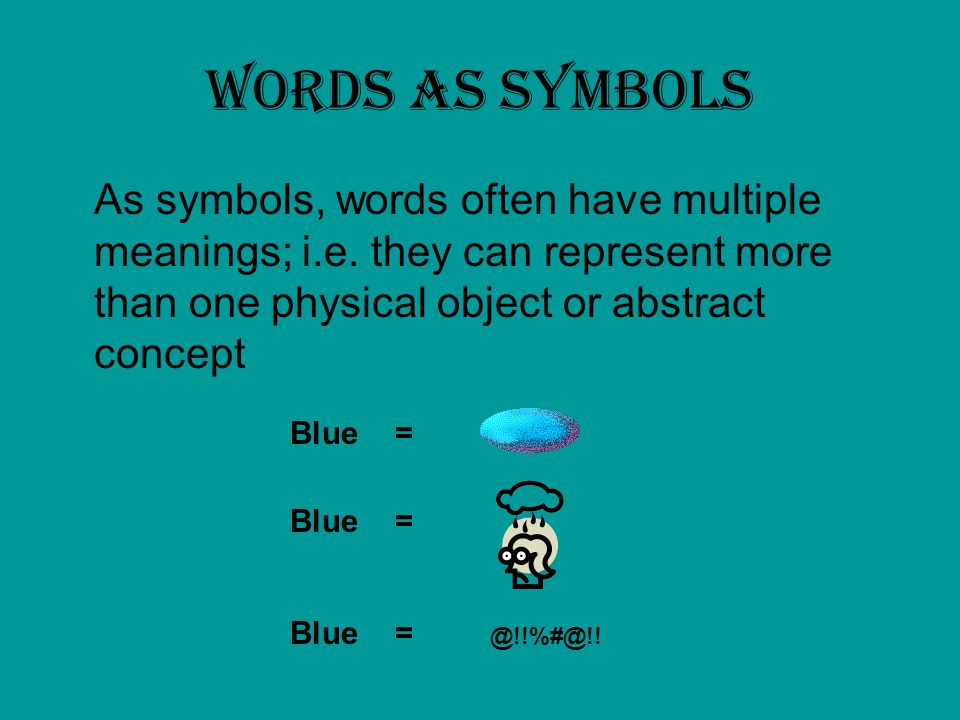 Symbol A Word Phrase Image Or The Like Used For Or Regarded As