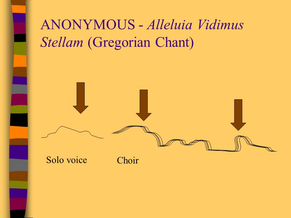 ANONYMOUS - Alleluia Vidimus Stellam (Gregorian Chant)