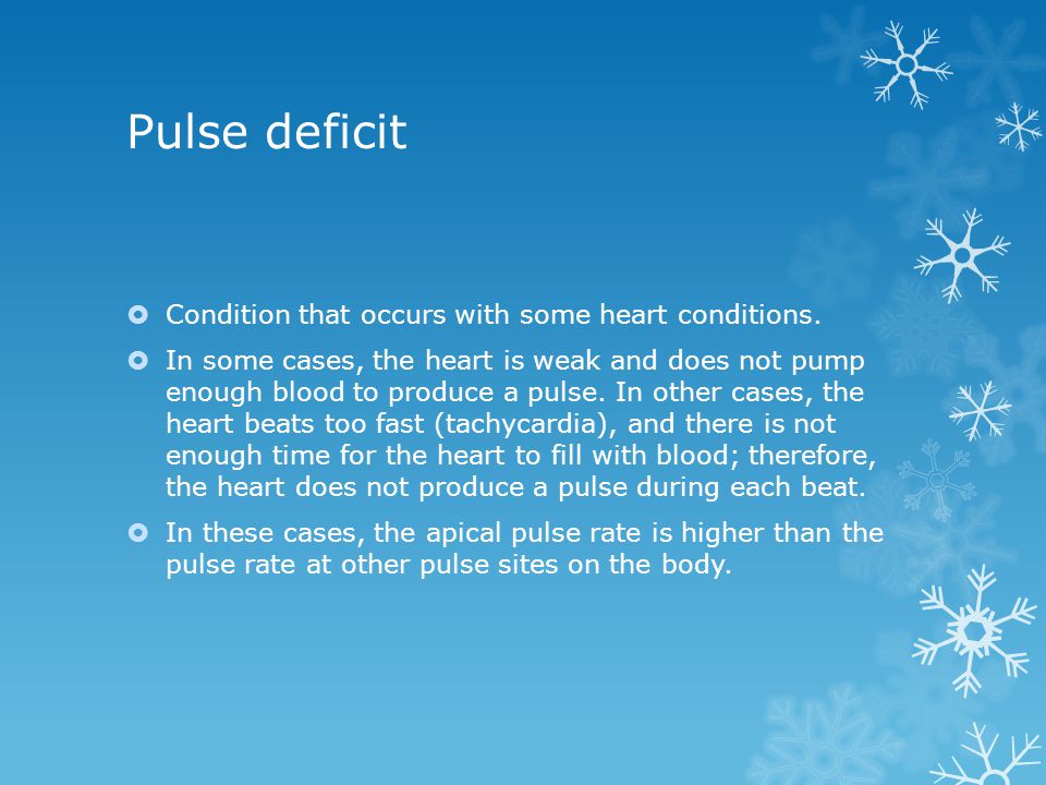 Leq How Does Pulse Differences Aid In The Diagnosis Of A Patient