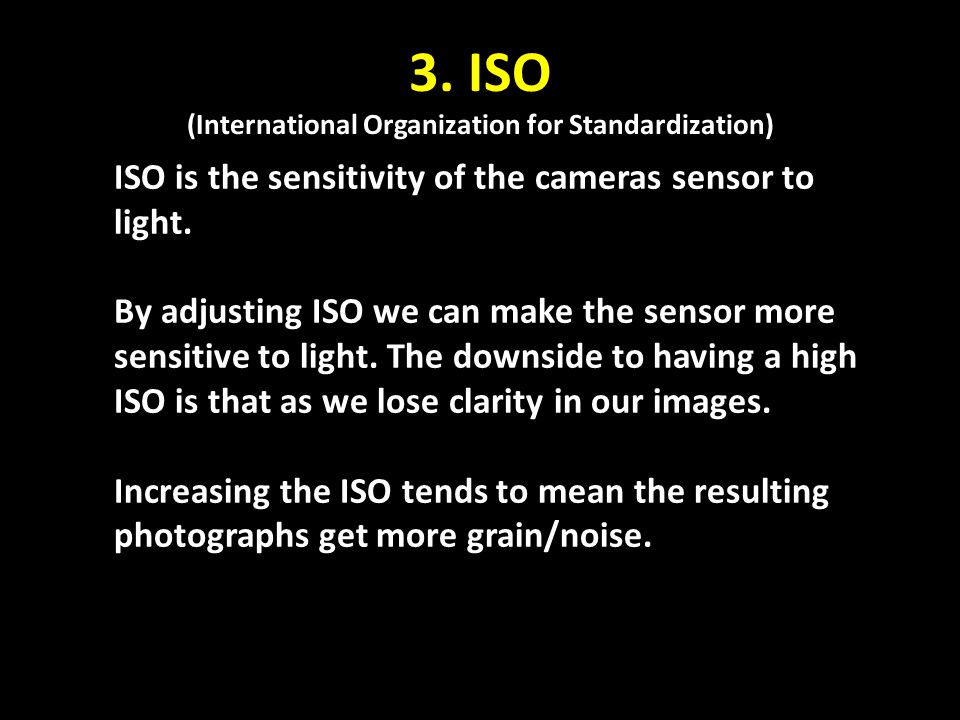 3. ISO (International Organization for Standardization)
