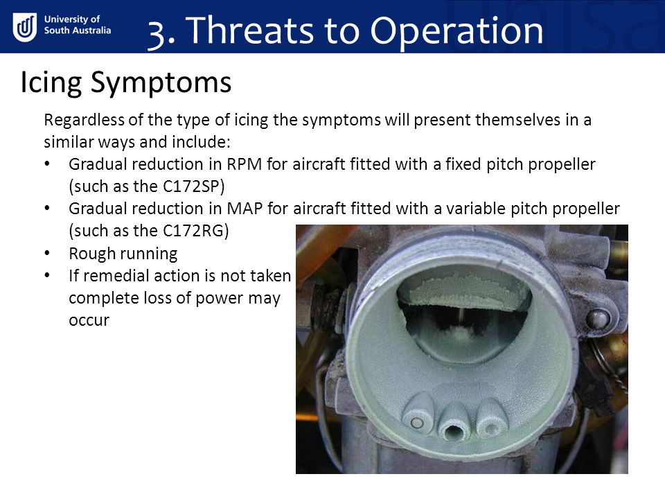3. Threats to Operation Icing Symptoms