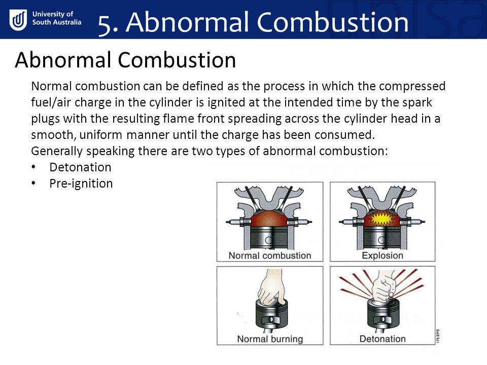 5. Abnormal Combustion Abnormal Combustion