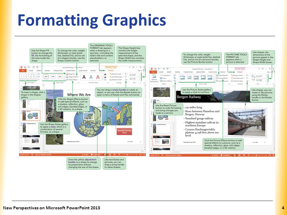 Formatting Graphics New Perspectives on Microsoft PowerPoint 2013