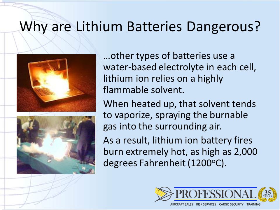 Guidelines for handling Lithium Batteries as Air Cargo - ppt download