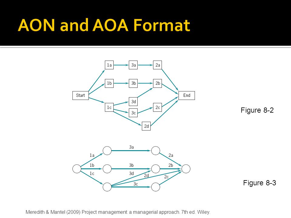 AON and AOA Format Figure 8-2 Figure 8-3