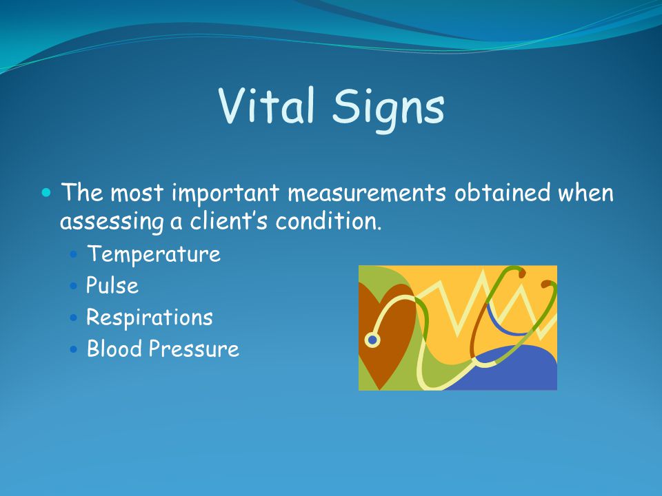 most important vital sign