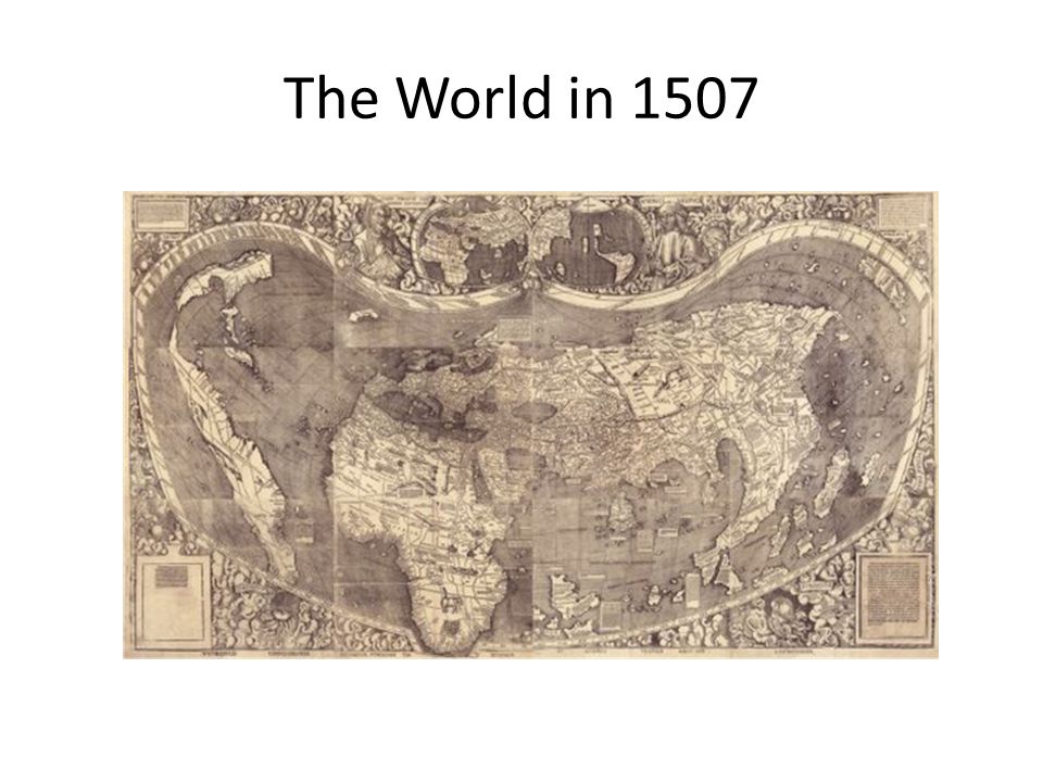 The World in 1507