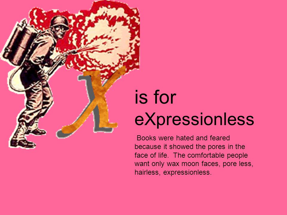 is for eXpressionless