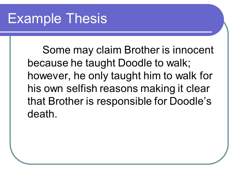 Example Thesis