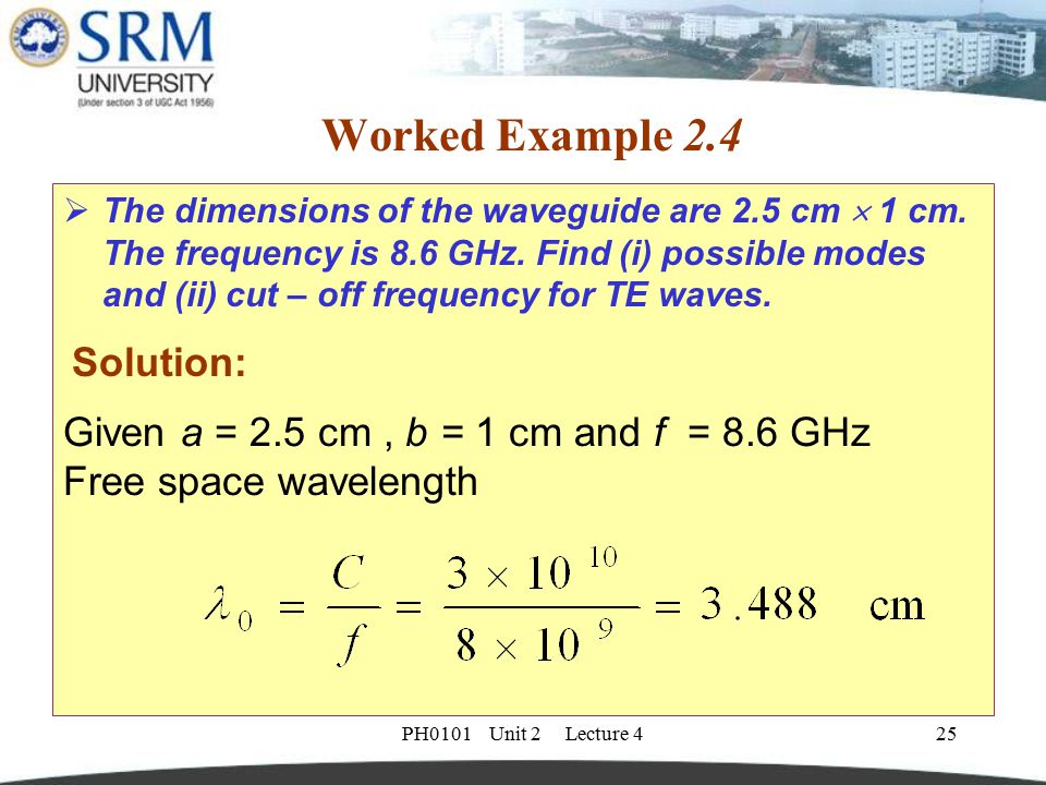 Solved Assume that we have a lossless waveguide of width a