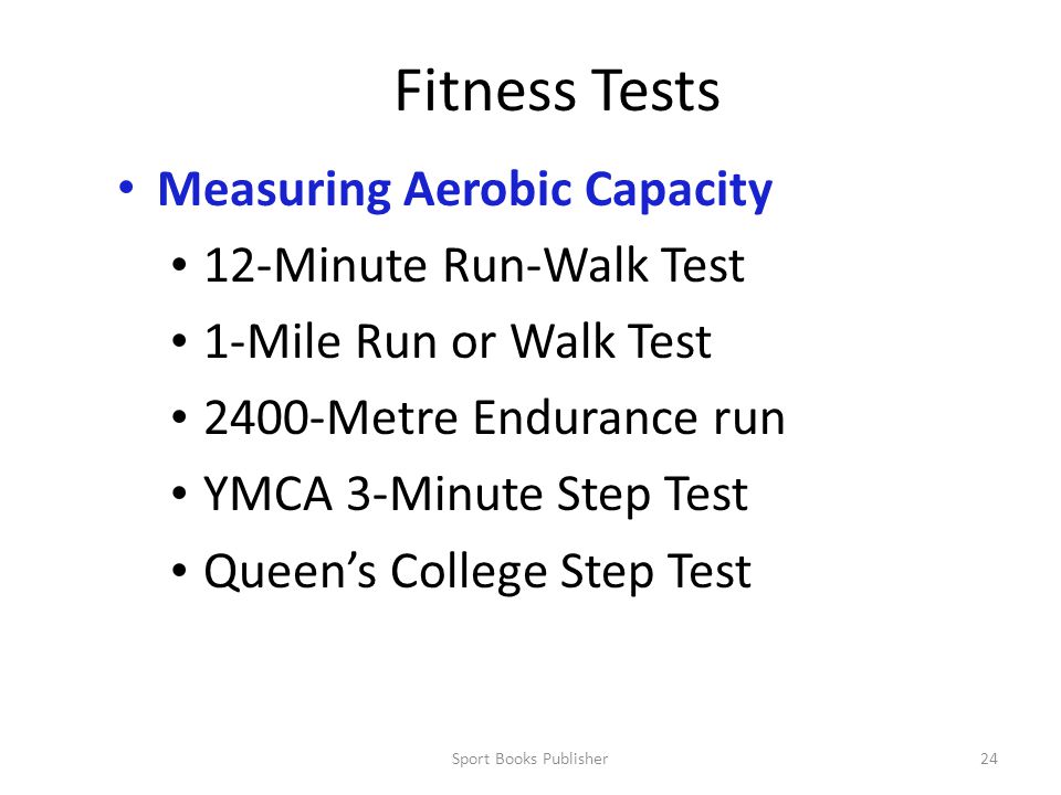 Queens College Step Test Results Chart