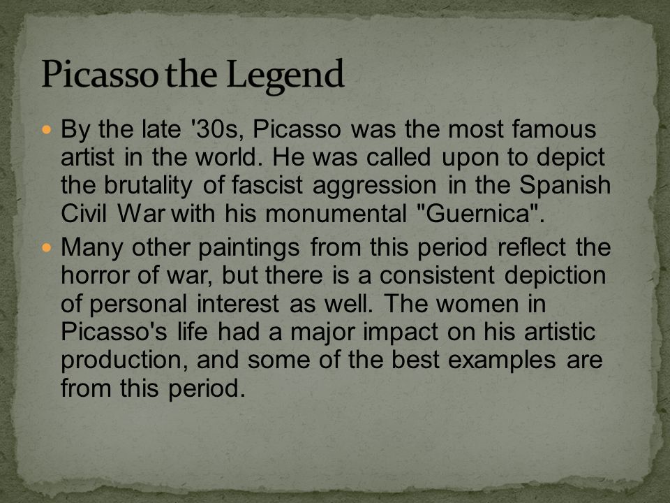 Picasso the Legend