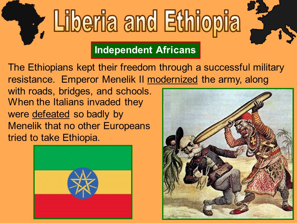 Liberia and Ethiopia Independent Africans