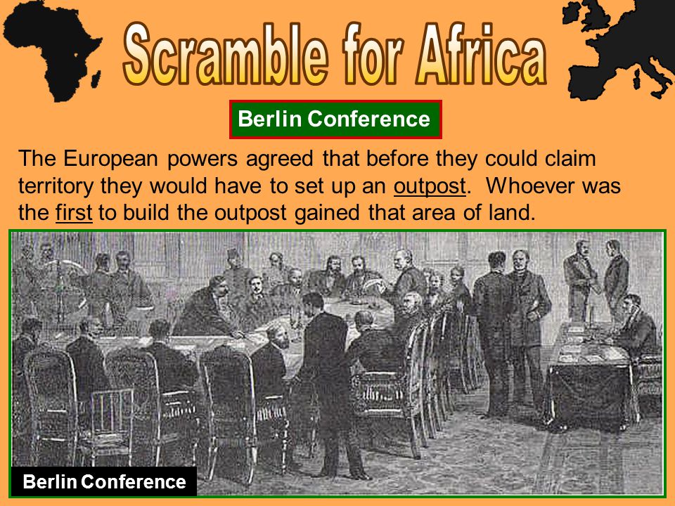 Scramble for Africa Berlin Conference