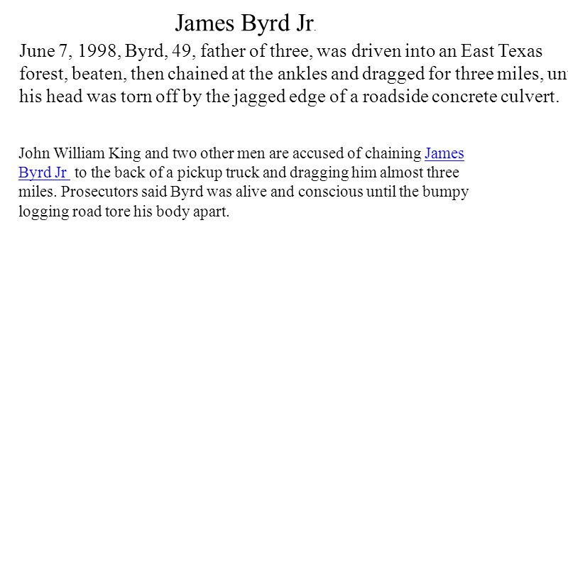 James Byrd Jr.