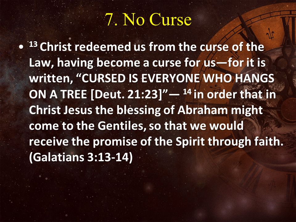 7. No Curse