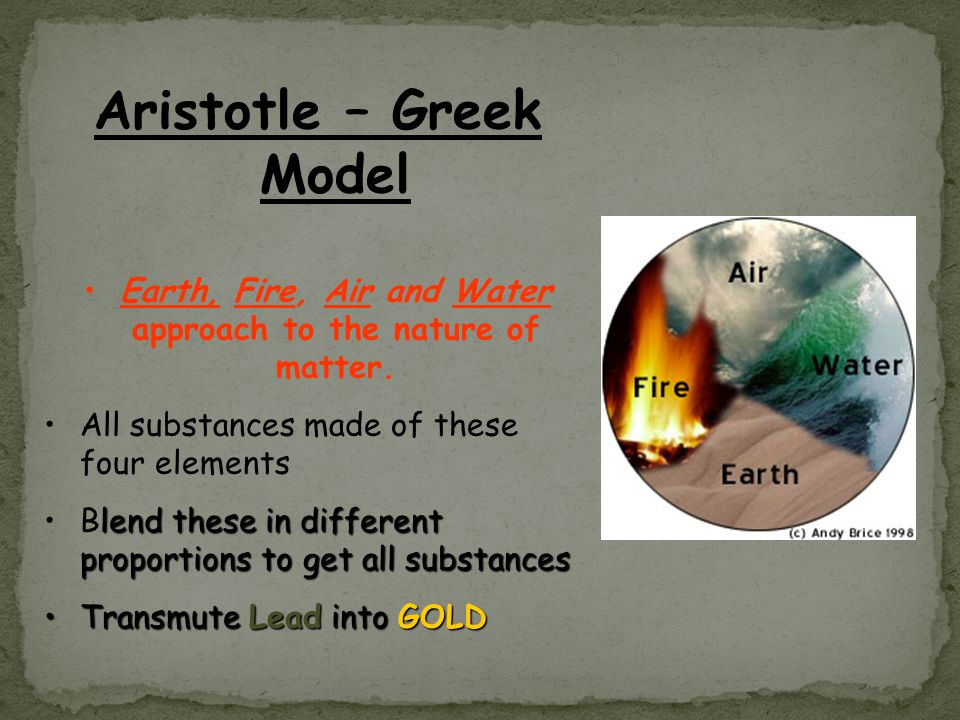 Aristotle – Greek Model